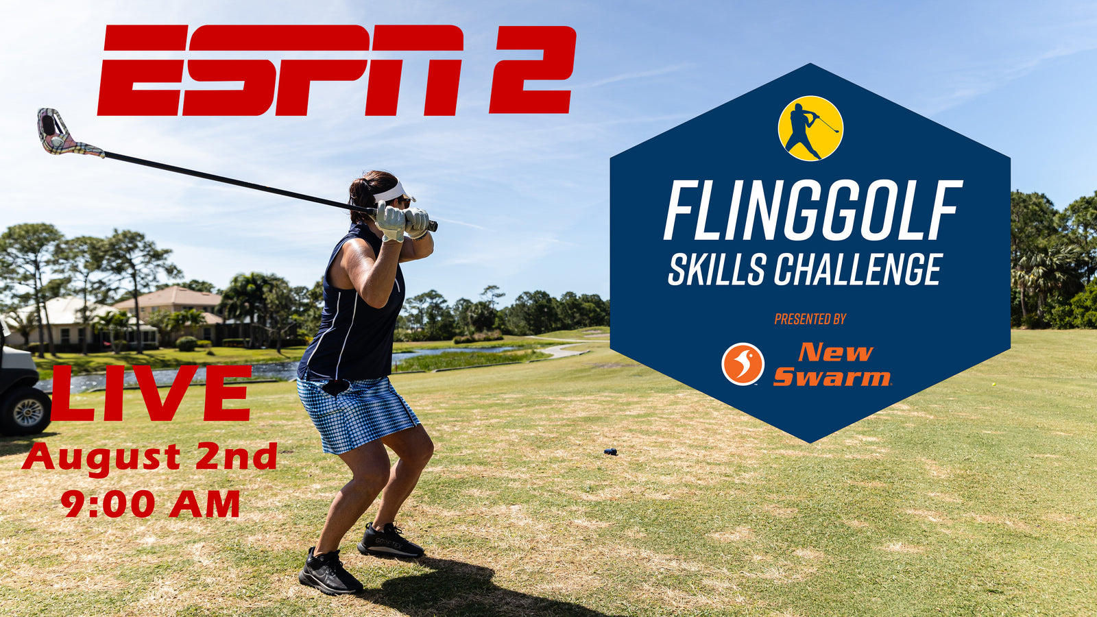 FlingGolf will make its LIVE debut on ESPN