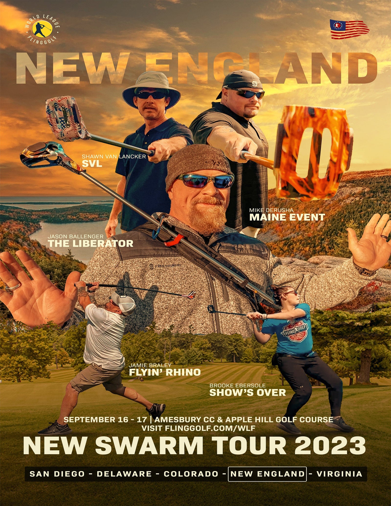 World League FlingGolf Opens Registration for New England Open