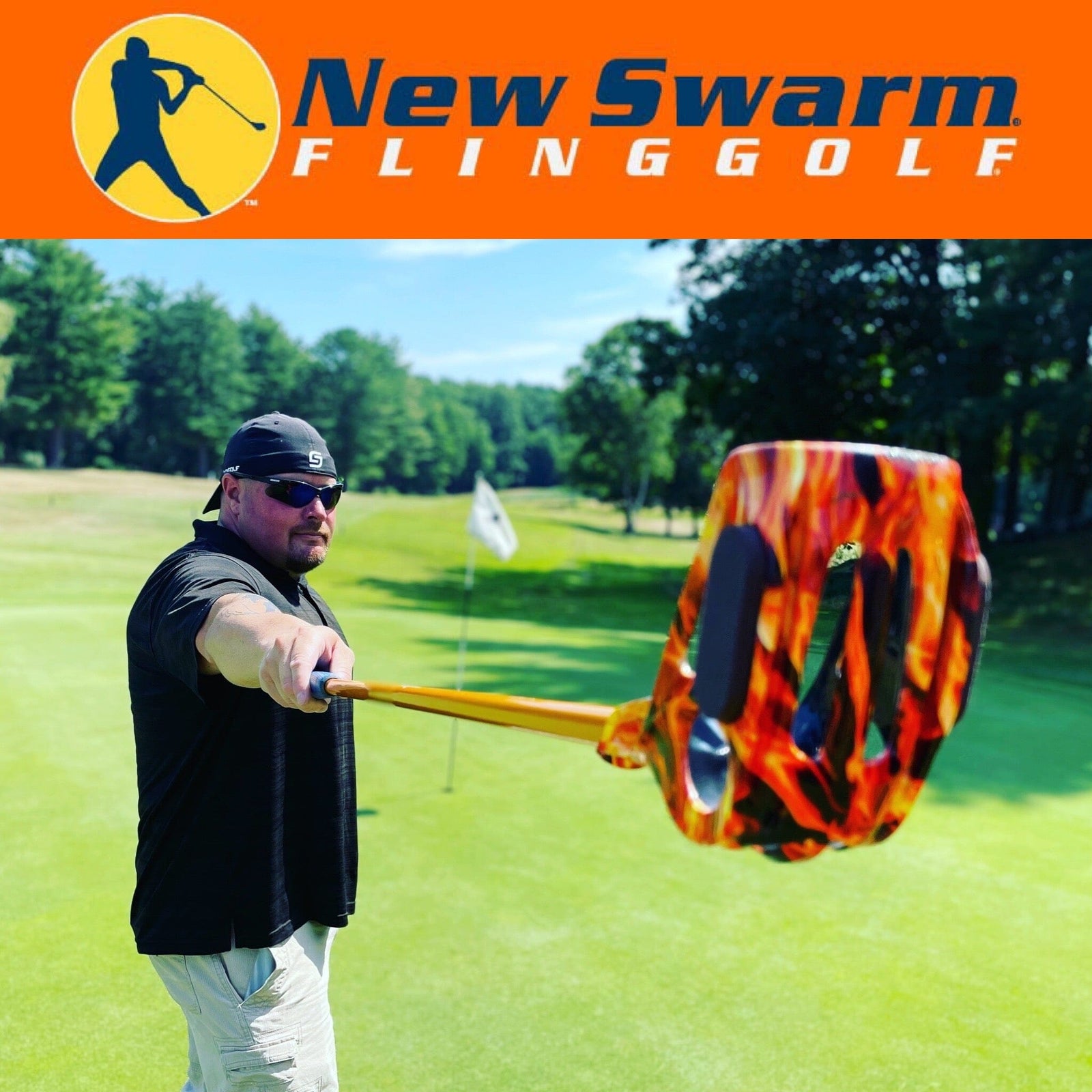 The Maine Event (Mike DeRusha) playing FlingGolf