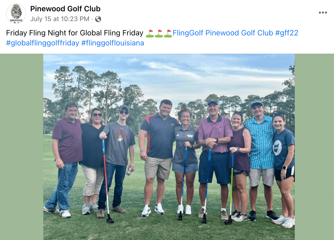New Swarm's 2022 Global FlingGolf Friday goes Worldwide