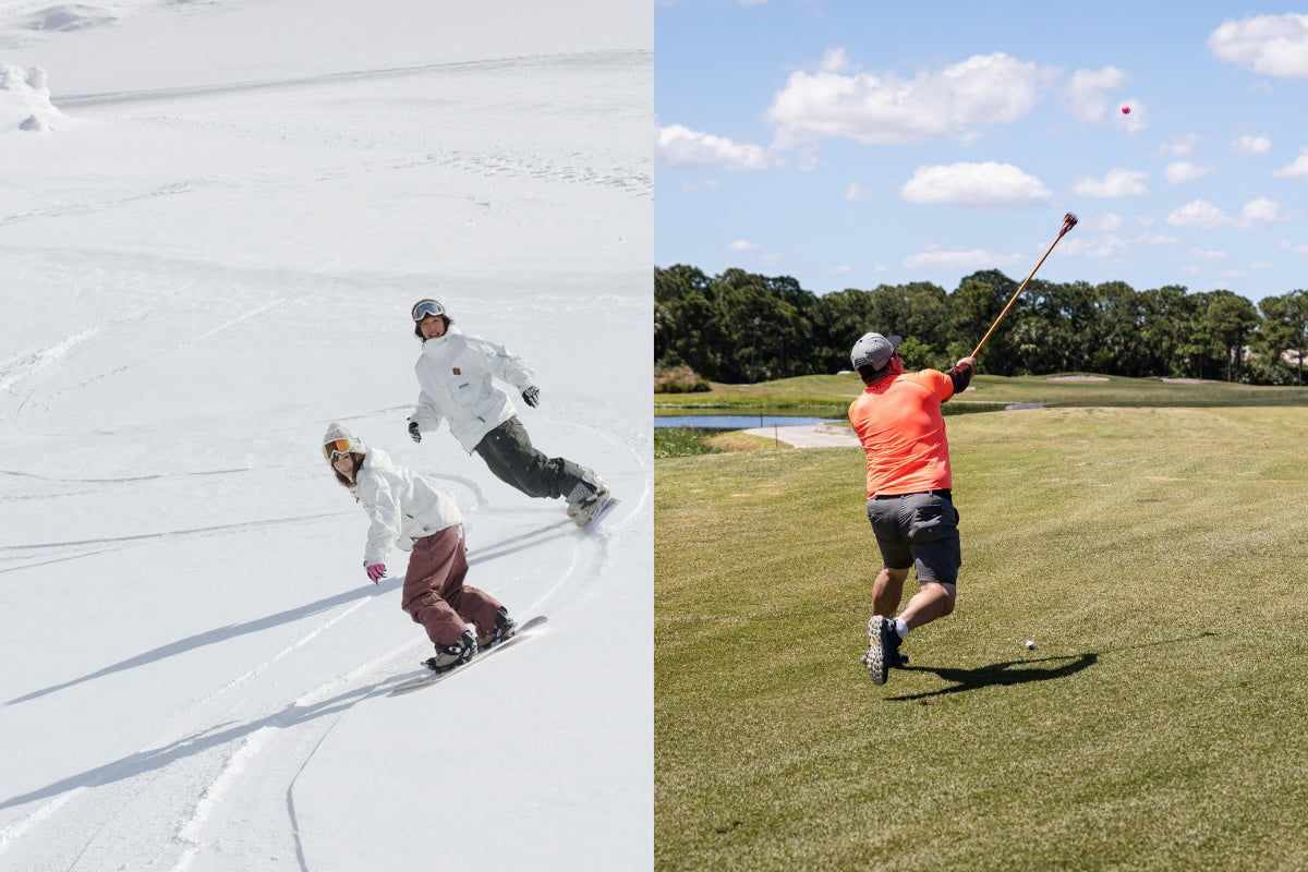 The Power of the Second Option on Ski Slopes and Golf Courses