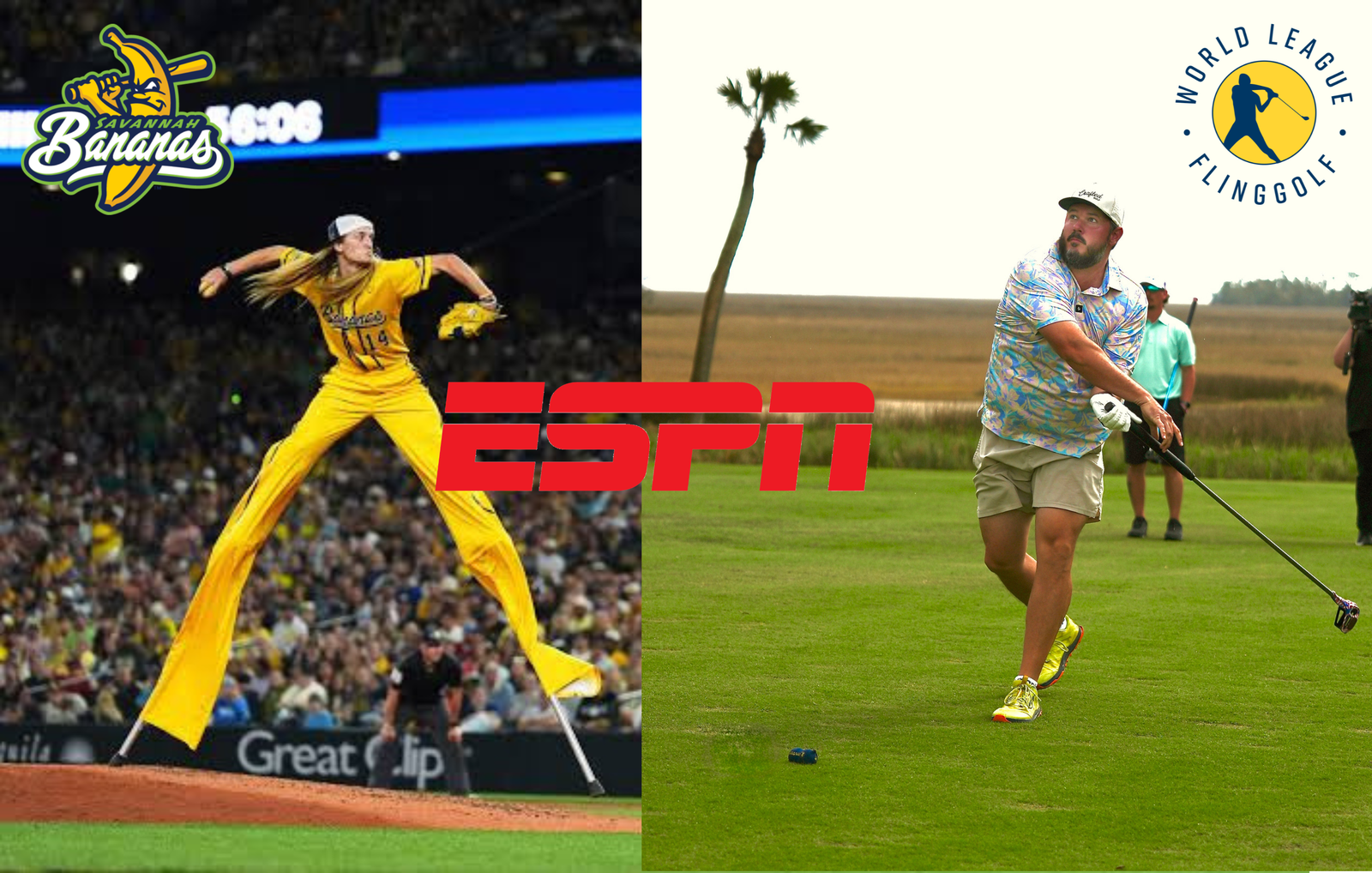 FlingGolf to Directly Follow Banana Ball action on ESPN2 on August 15