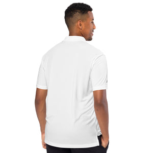 USA FlingGolf Adidas Performance Polo Shirt (White)