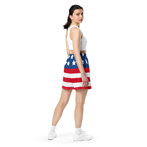 USA FlingGolf Unisex Mesh Shorts (Flag)