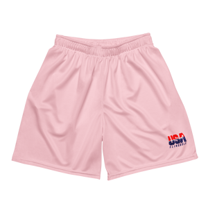 USA FlingGolf Unisex Mesh Shorts (Pink)