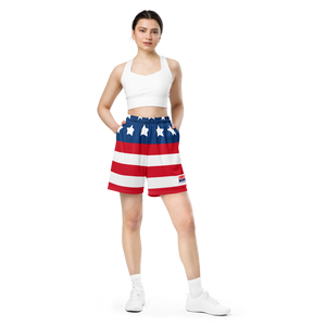USA FlingGolf Unisex Mesh Shorts (Flag)