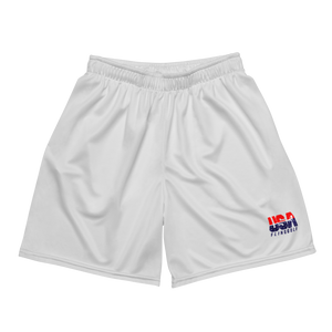 USA FlingGolf Unisex Mesh Shorts (Grey)