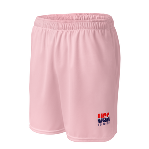 USA FlingGolf Unisex Mesh Shorts (Pink)