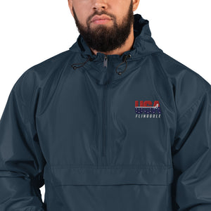 USA FlingGolf Embroidered Champion Packable Jacket (Dark)