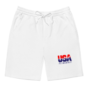 USA FlingGolf Men's Fleece Shorts (Light)