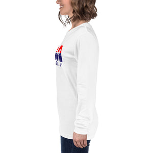 USA FlingGolf Unisex Long Sleeve Tee (Light)