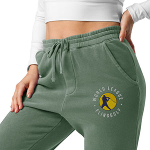 Unisex Pigment-dyed WLF Sweatpants (Dark)