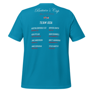 2024 Britain's Cup TEAM USA Commemorative Unisex t-shirt (Dark)