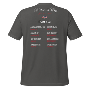 2024 Britain's Cup TEAM USA Commemorative Unisex t-shirt (Dark)