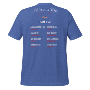 2024 Britain's Cup TEAM USA Commemorative Unisex t-shirt (Dark)