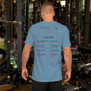 2024 Britain's Cup TEAM USA Commemorative Unisex t-shirt (Light)