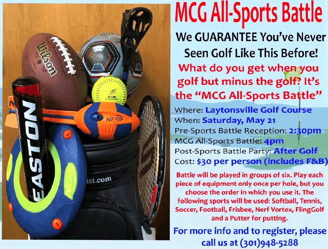 Baltimore/DC athletes! Less than 3 weeks to go 'til the All Sports Battle!