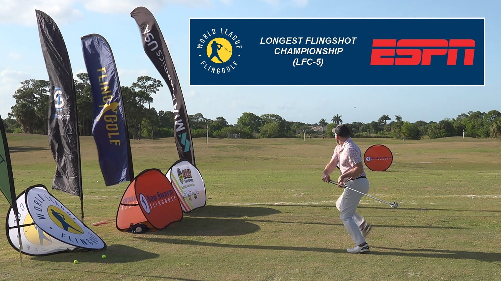 It's Official:  ESPN will broadcast FlingGolf's LFC-5 on August 1