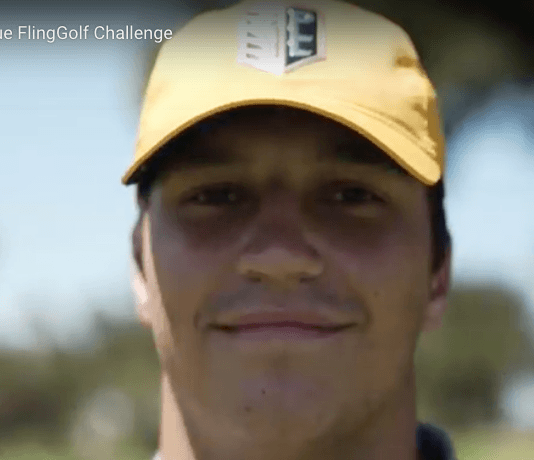 Garrett Epple wins the 2019 Premier Lacrosse League FlingGolf Challenge