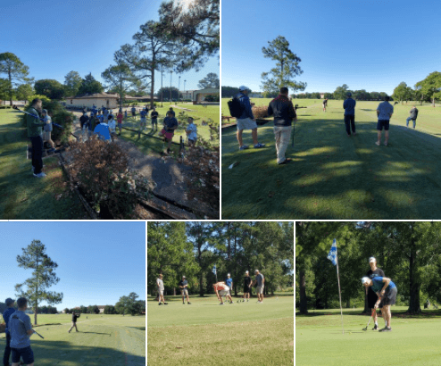 Military FlingGolf: Clinics and outings at Camp Pendleton and 84 Players compete at Maxwell Air Force Base