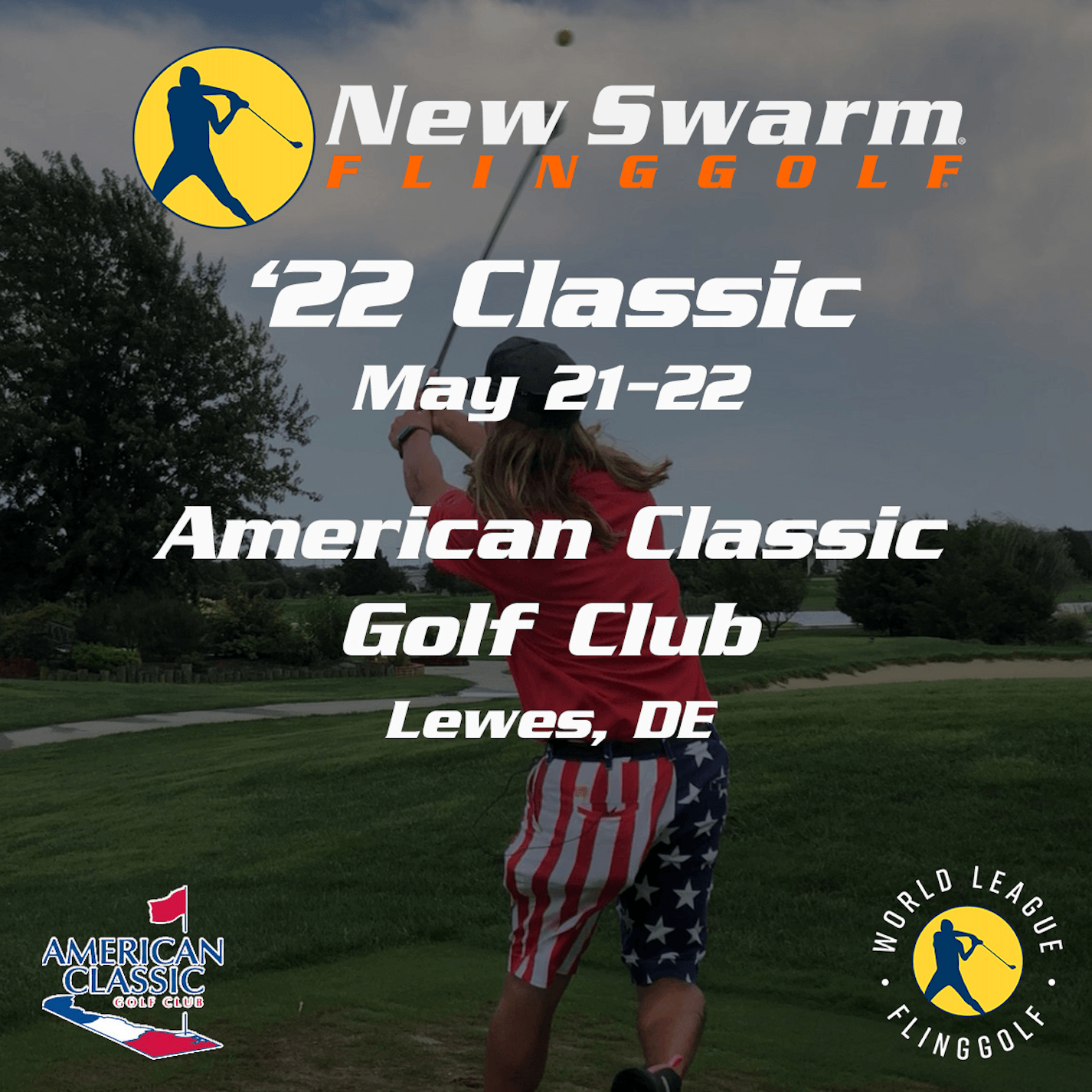 Registration is OPEN for the New Swarm FlingGolf Classic