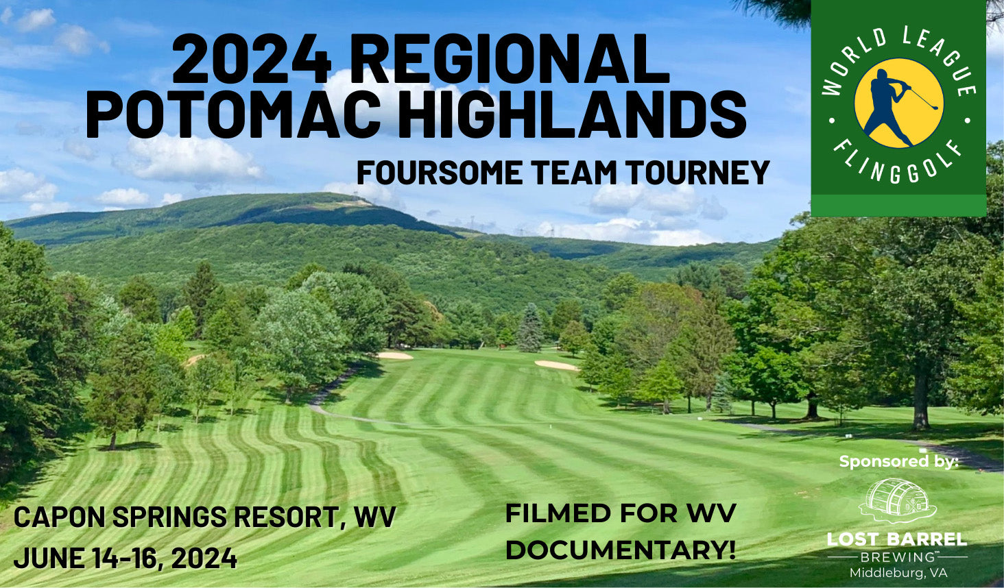 WLF Potomac Highlands Regional set for June in West Virginia
