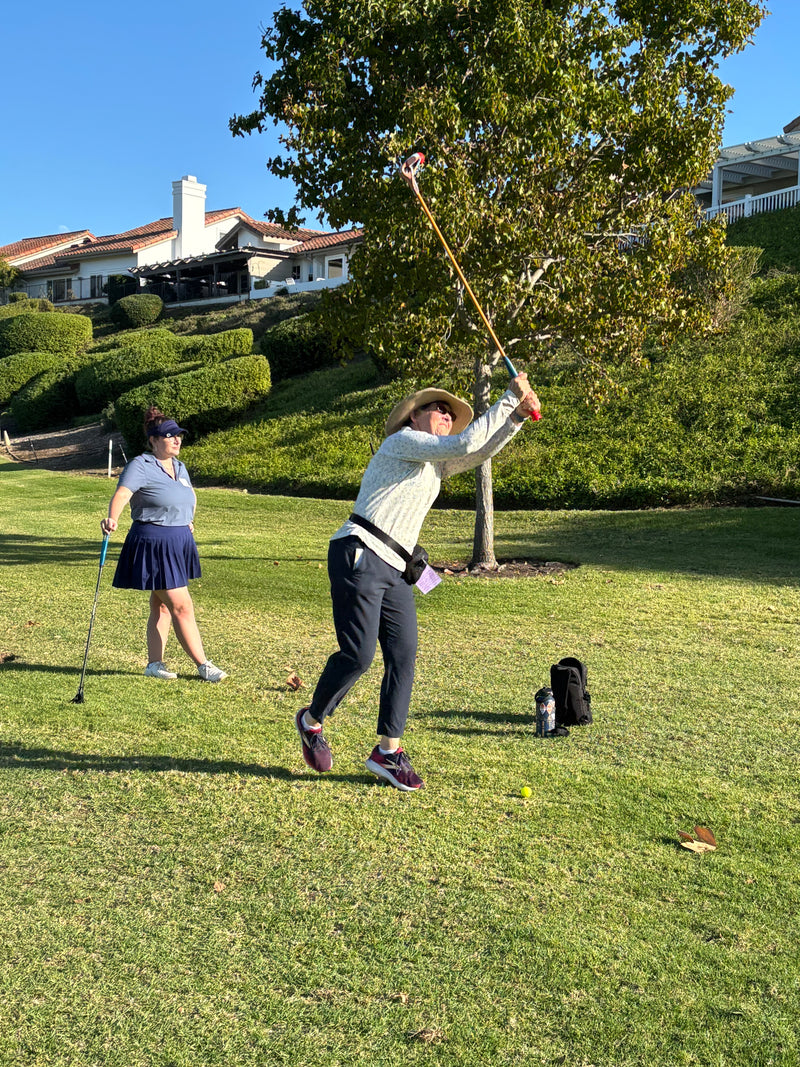 One lightweight stick replaces a full bag