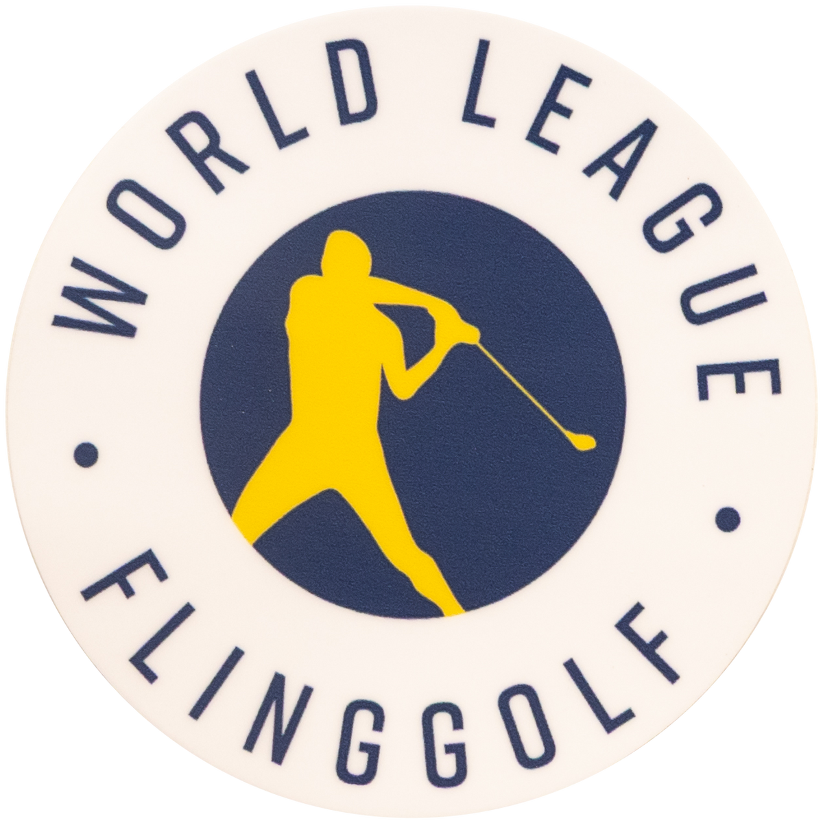 World League FlingGolf Sticker