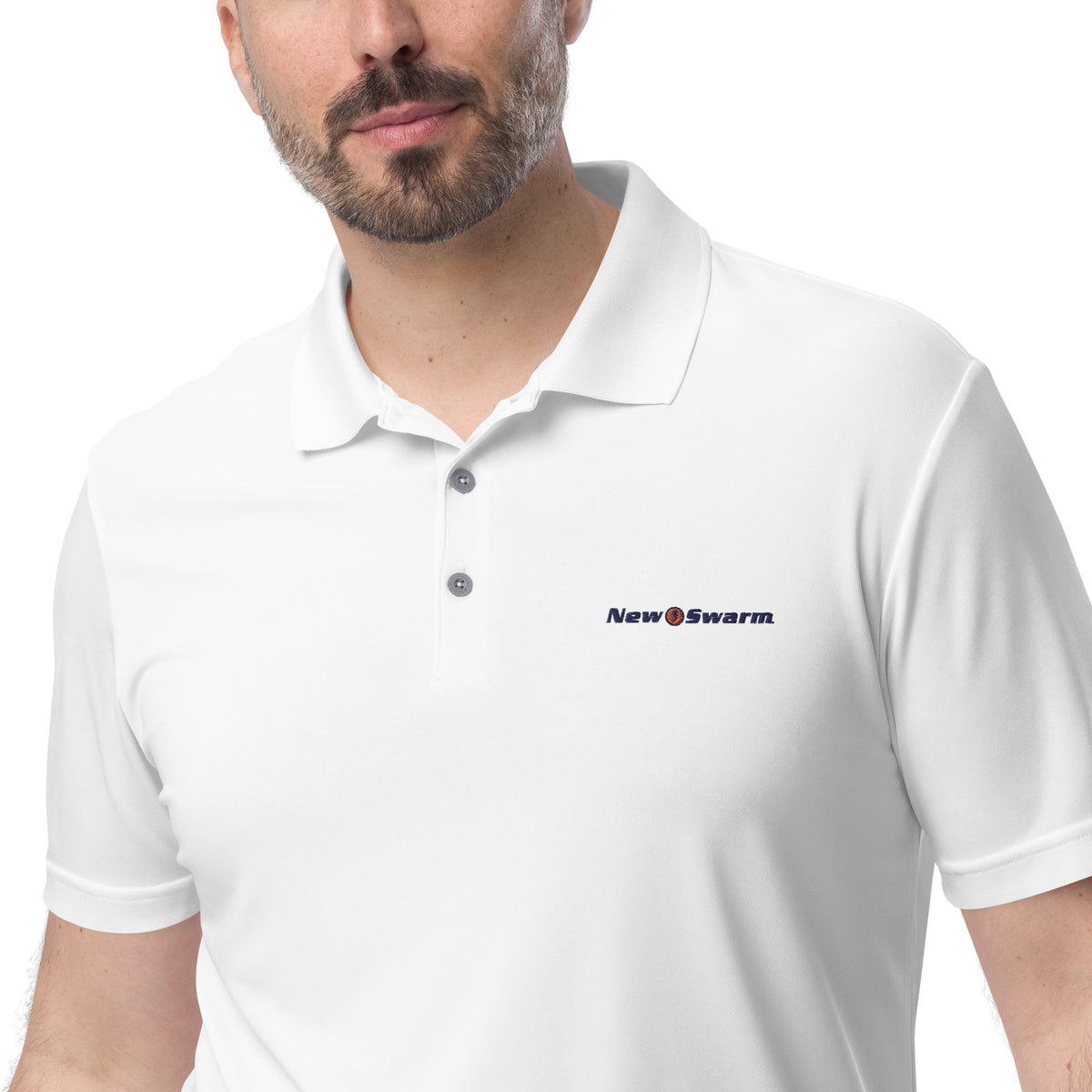 adidas Performance Polo Shirt (White)