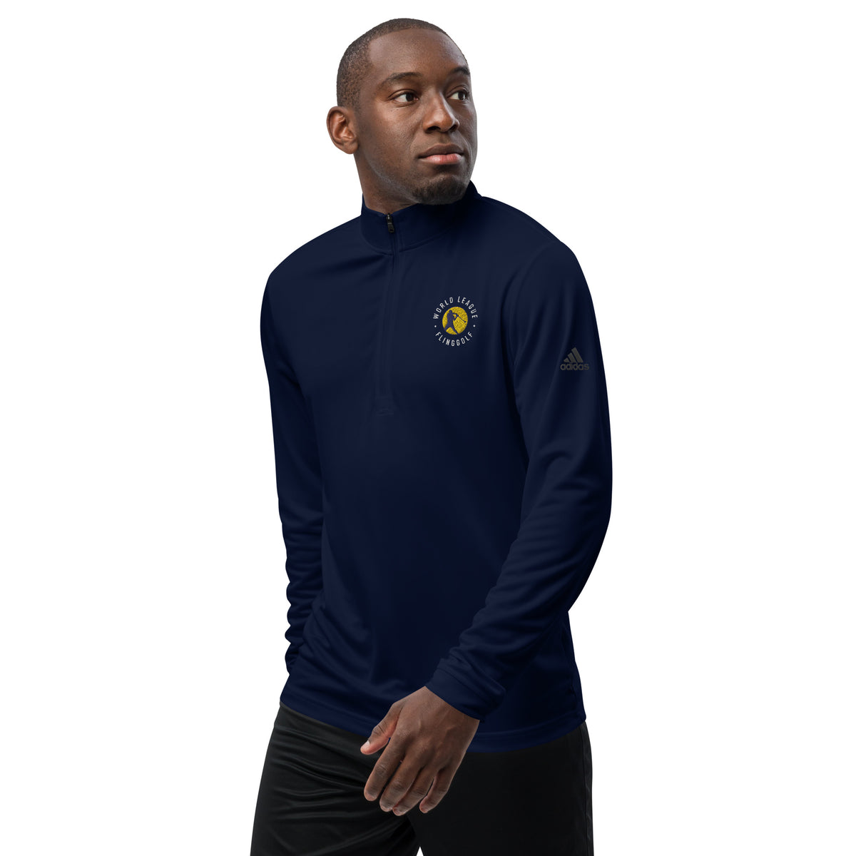 adidas Quarter Zip Pullover (Dark)