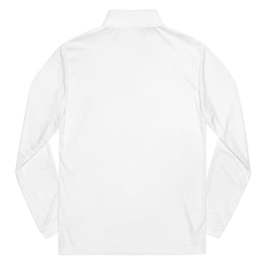 adidas New Swarm Quarter Zip Pullover (White)