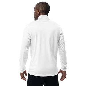 adidas Quarter Zip Pullover (White)