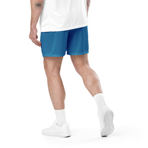 USA FlingGolf Unisex Mesh Shorts (Steel Blue)