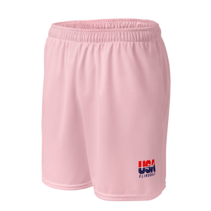 Unisex Mesh Shorts (Pink)