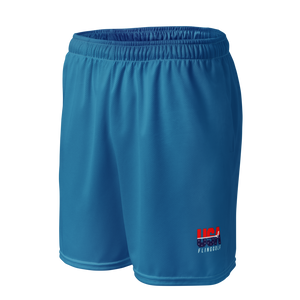 USA FlingGolf Unisex Mesh Shorts (Steel Blue)