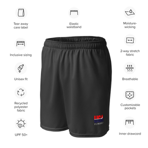 Unisex Mesh Shorts (Charcoal)