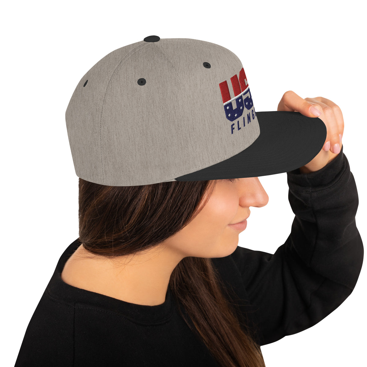 USA FlingGolf Snapback Hat (Light)