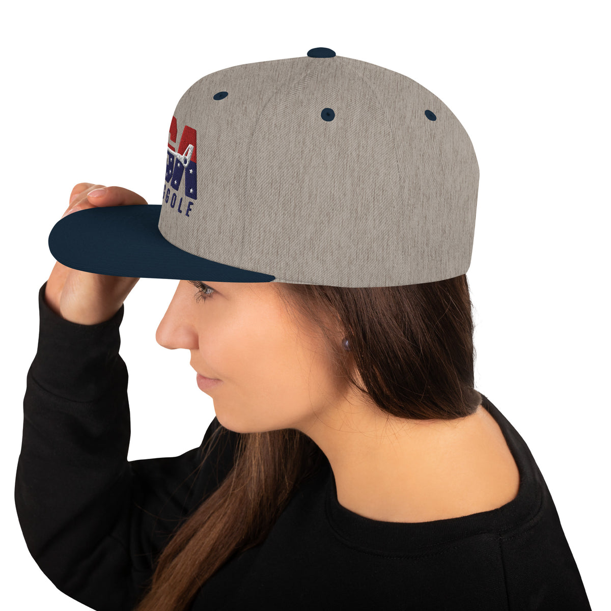 USA FlingGolf Snapback Hat (Light)