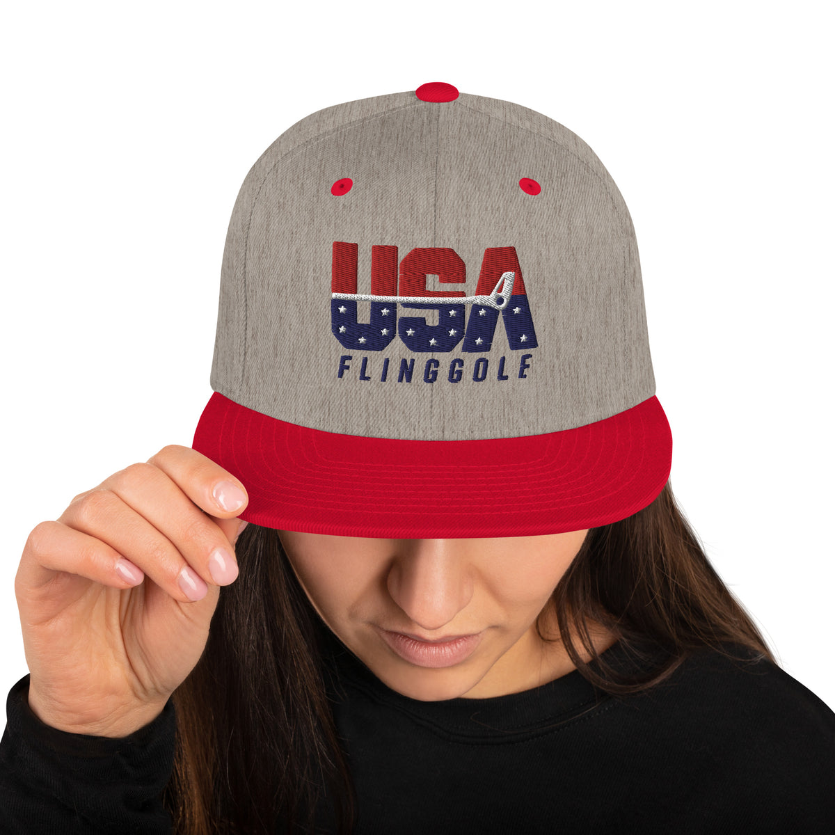 USA FlingGolf Snapback Hat (Light)