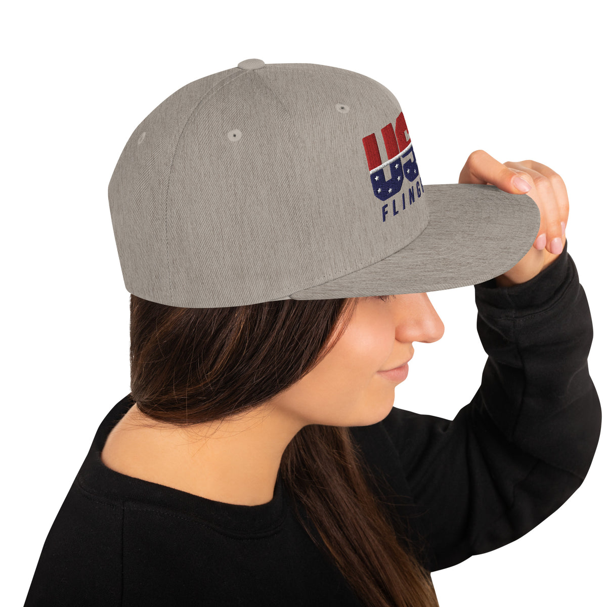 USA FlingGolf Snapback Hat (Light)