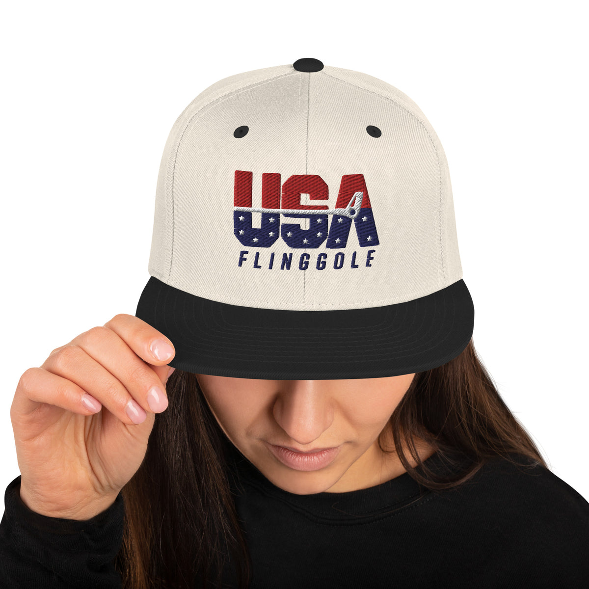 USA FlingGolf Snapback Hat (Light)