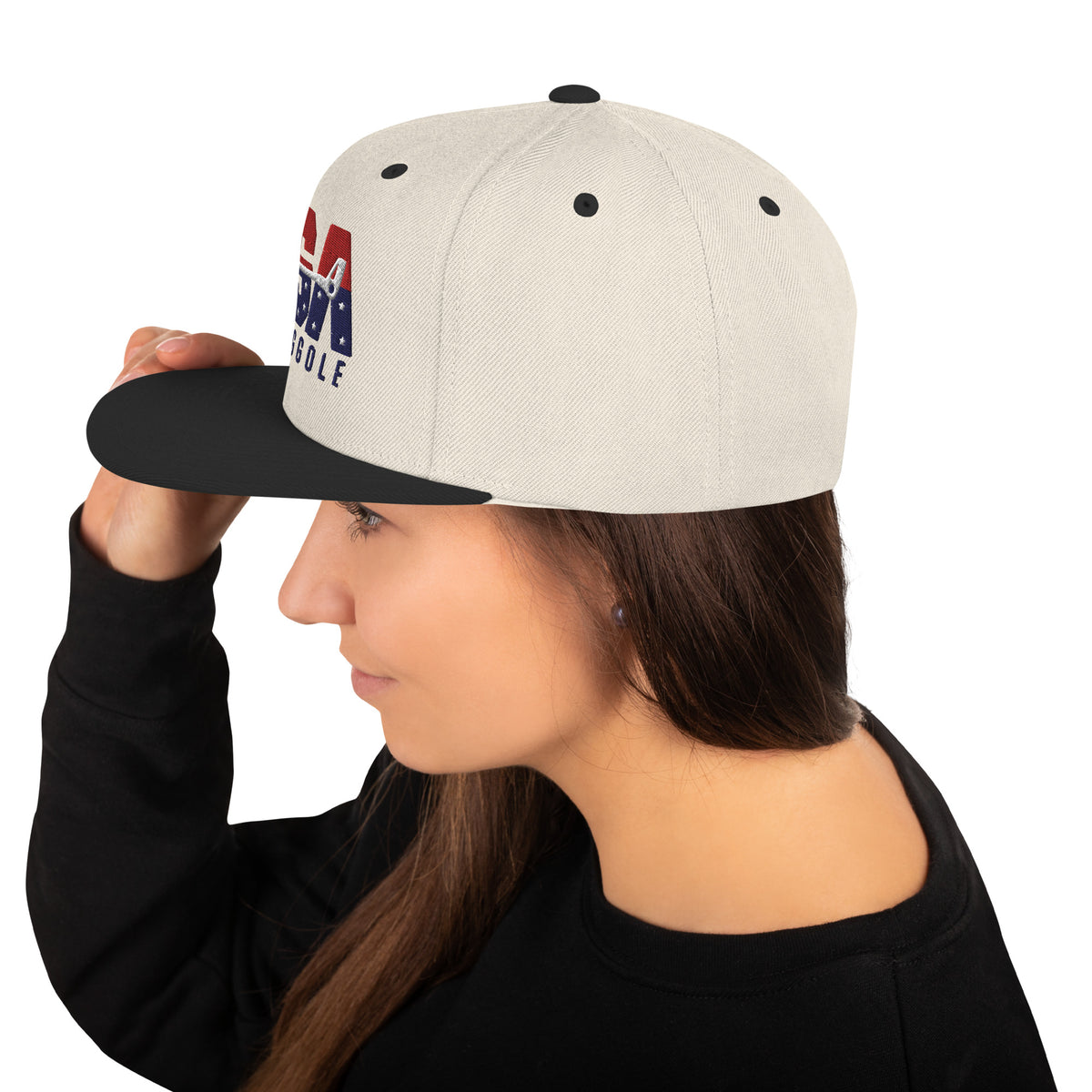 USA FlingGolf Snapback Hat (Light)