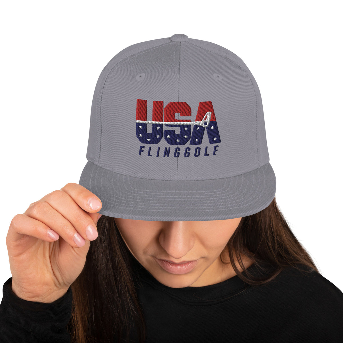 USA FlingGolf Snapback Hat (Light)