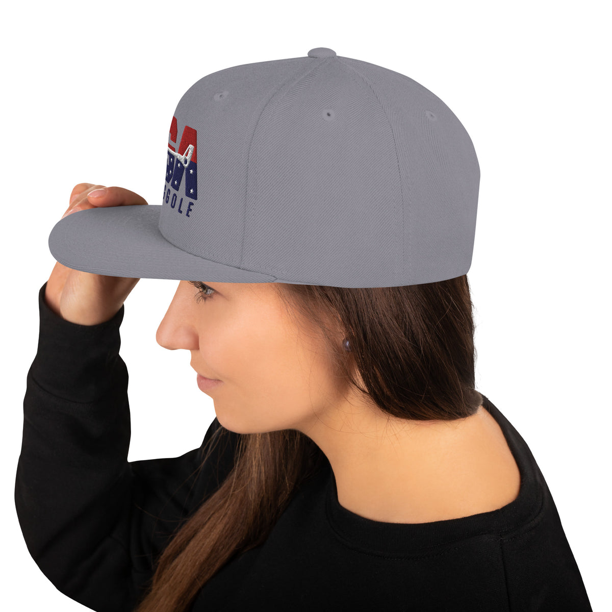 USA FlingGolf Snapback Hat (Light)