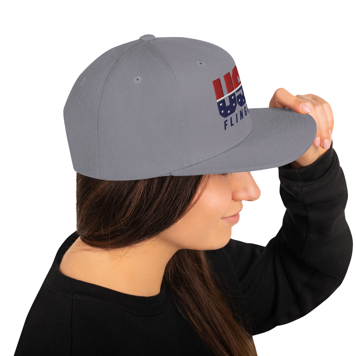 USA FlingGolf Snapback Hat (Light)