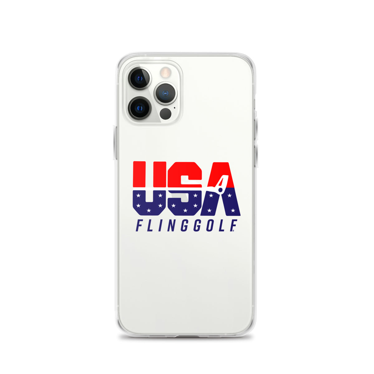 USA FlingGolf Clear Case for iPhone® (Light Phone)