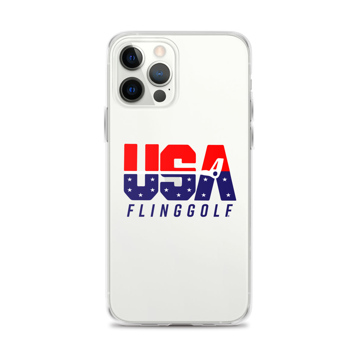USA FlingGolf Clear Case for iPhone® (Light Phone)