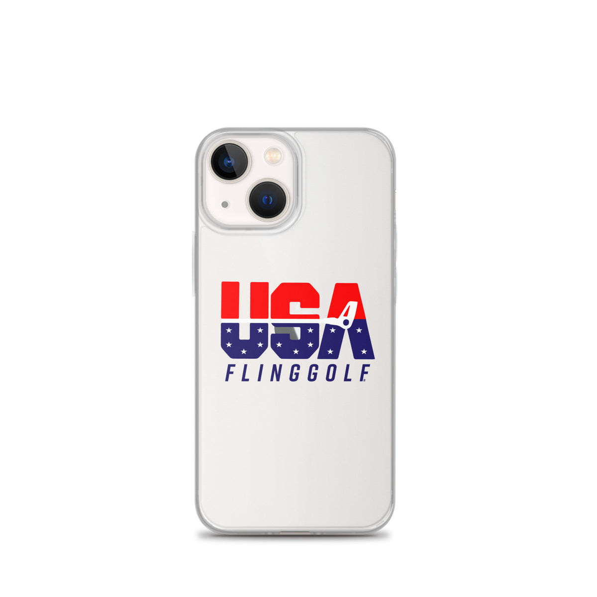 USA FlingGolf Clear Case for iPhone® (Light Phone)