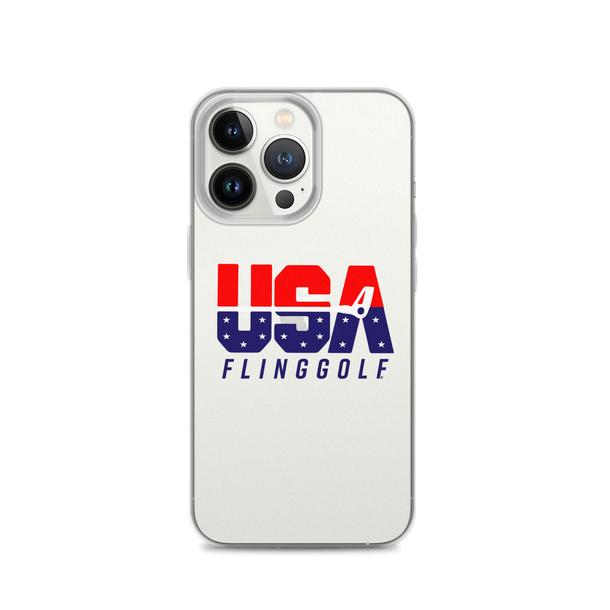USA FlingGolf Clear Case for iPhone® (Light Phone)