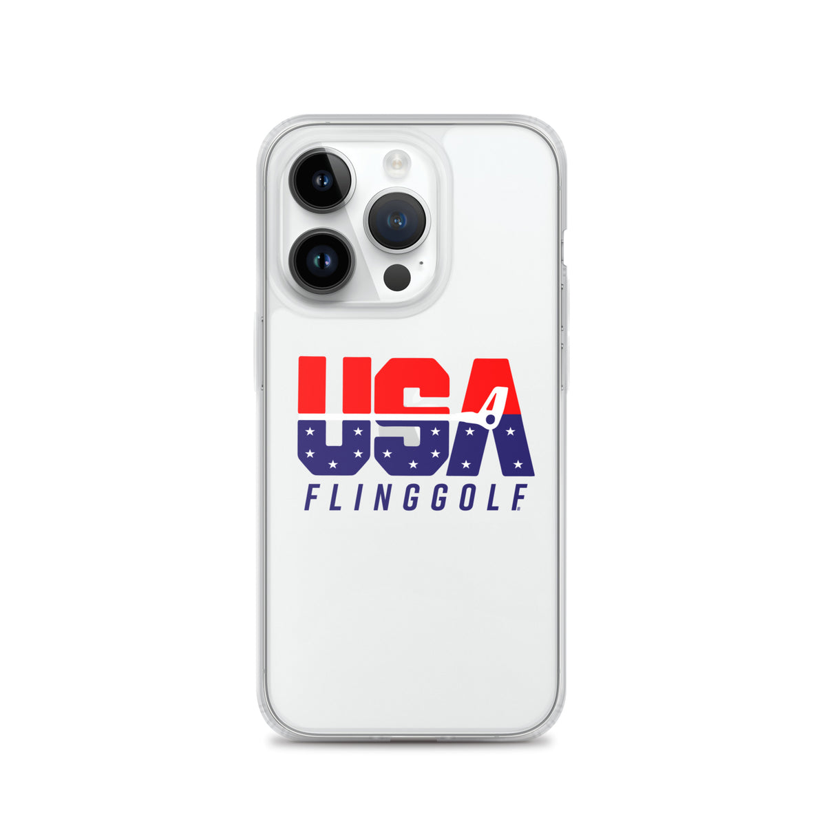 USA FlingGolf Clear Case for iPhone® (Light Phone)
